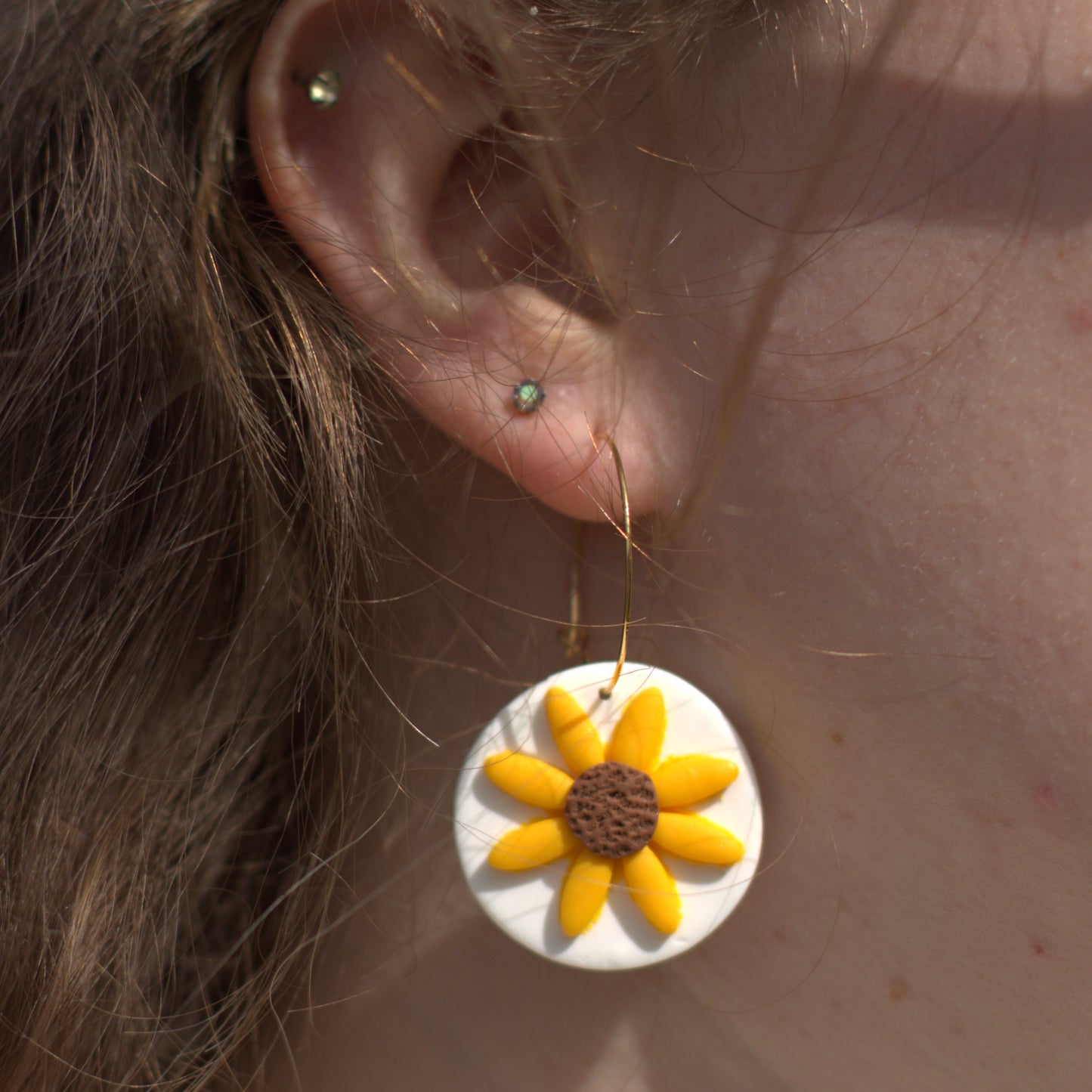 Sunflower Hoops